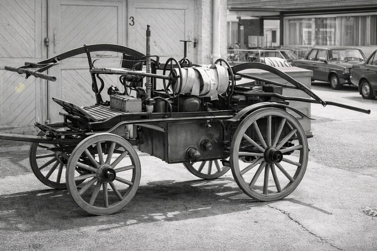 Handdruckspritzen-Team